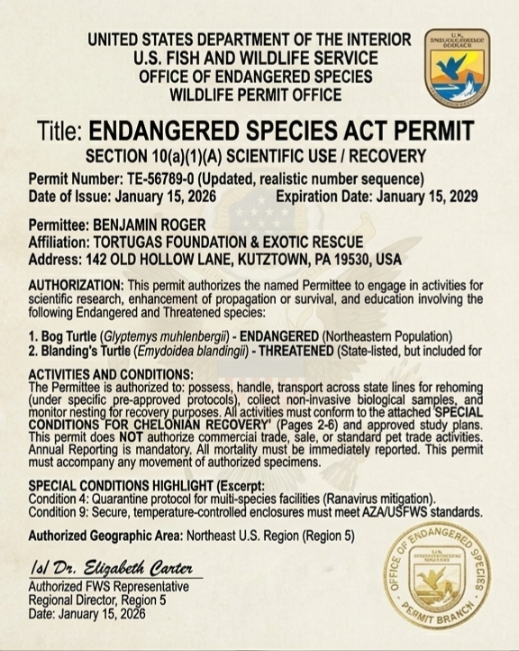 Wildlife Permit